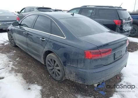 2016 Audi A6 3.0T Premium Plus z USA, uszkodzony, nr VIN WAUFGAFC7GN003081